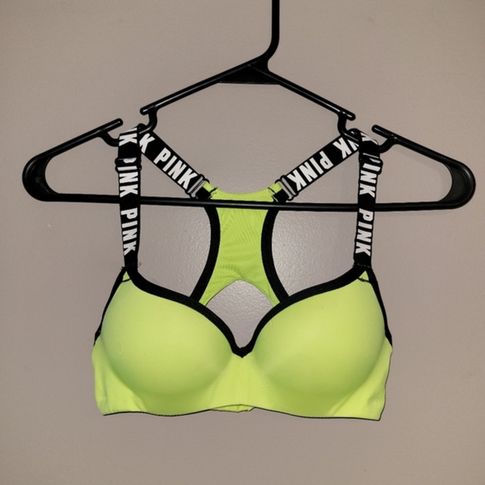PINK Ultimate Racerback Push-up Bra XS